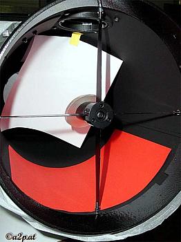 Papierb&ouml;gen zur Justage von OAZ und FS