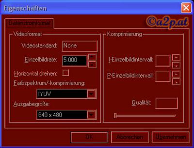 TouCam Einstellungen