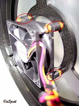 Detailansicht des L&uuml;fters