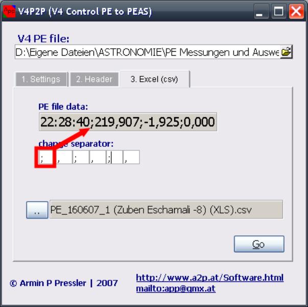 V4P2P :: V4 Control PE to PEAS ::