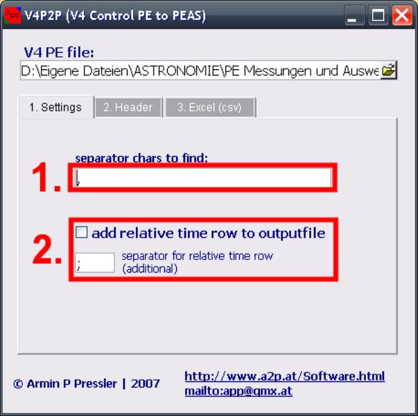 V4P2P :: V4 Control PE to PEAS ::